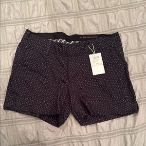 Brand New with Tags Club Monaco Black Polka Dot Shorts